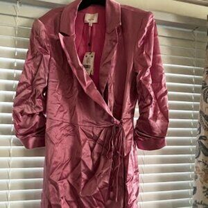 Cinq a Sept Primrose Satin Dress